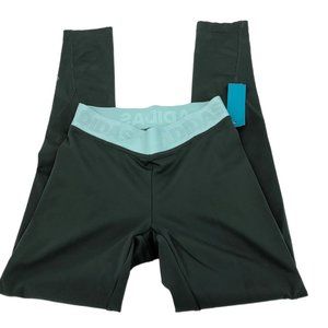 Nike Green & Blue Cross Front Leggings | Athletic & Versatile